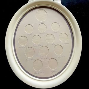 Pottery Barn Kids 1st year picture frame